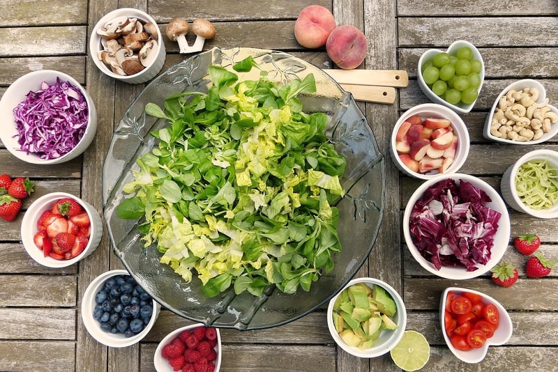 Healthy vegetables